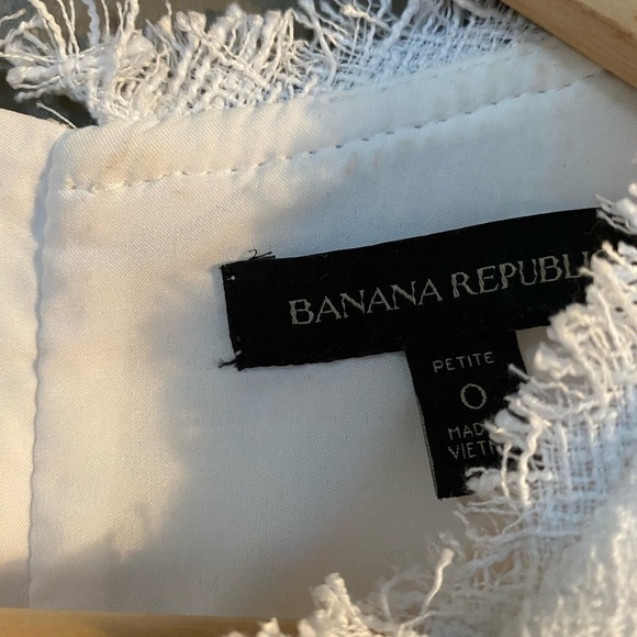 Banana Republic White Mini Dress - Picture 3 of 9